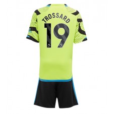 Arsenal Leandro Trossard #19 Bortedraktsett Barn 2023-24 Kortermet (+ korte bukser)